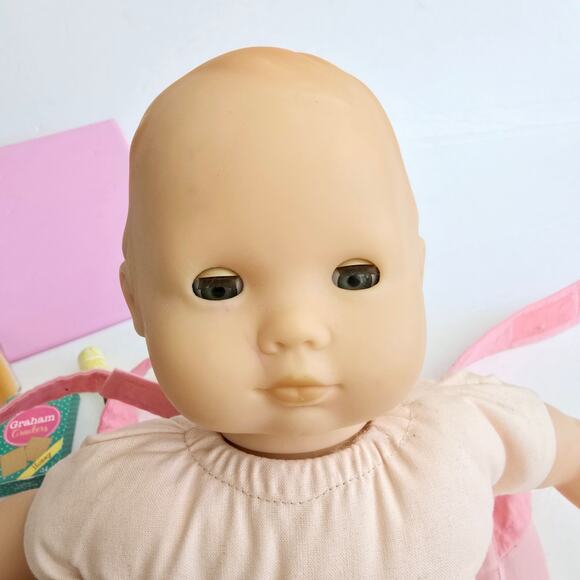 American Girl Bitty Baby Doll, Backpack and Accessories Lot Read - Picture 7 of 12
